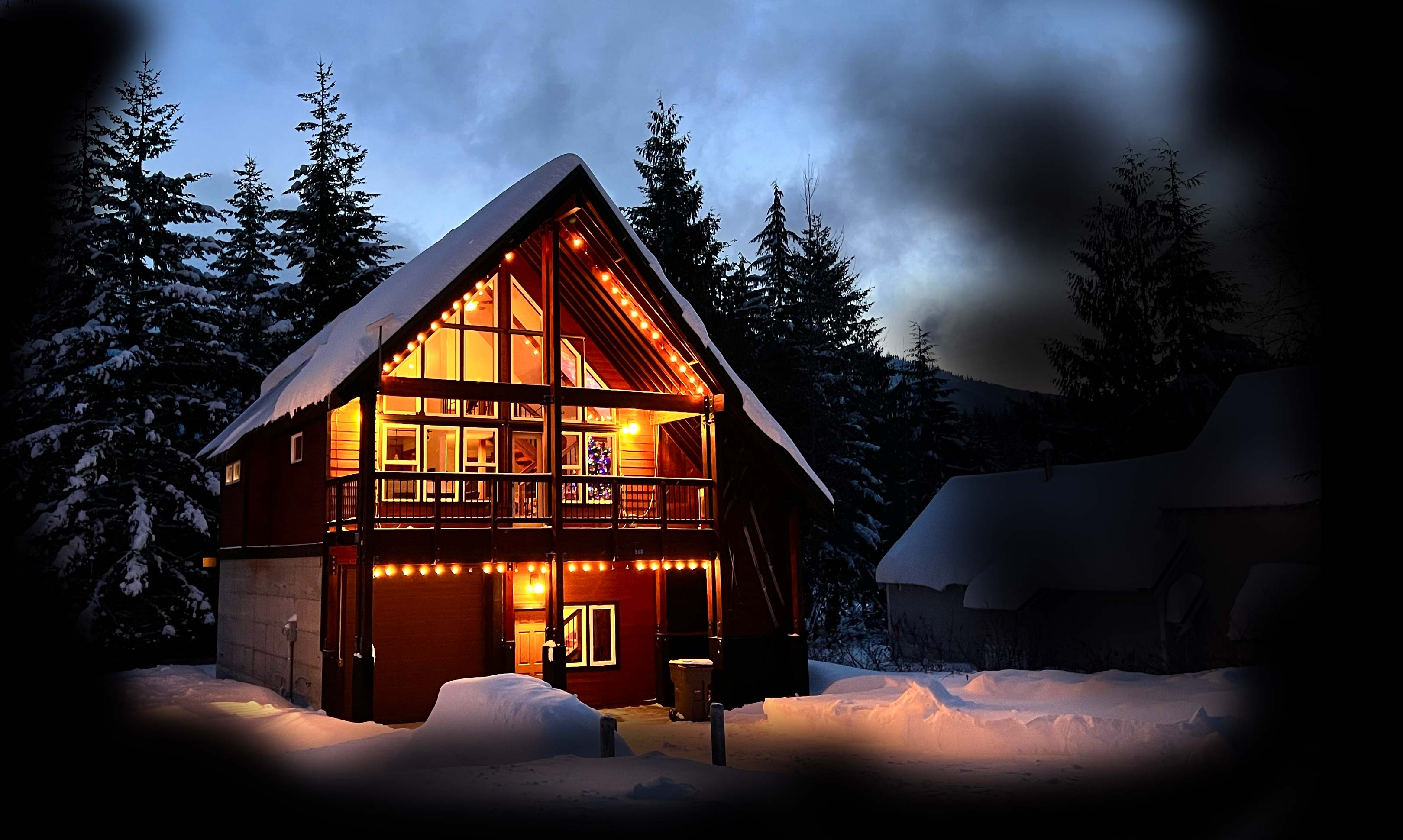 A warm get away to the Hyak Chalet deep in the middle of winter.